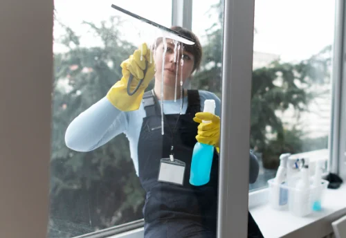 Nettoyage de vitres intérieures et extérieures à Bosc-le-Hard